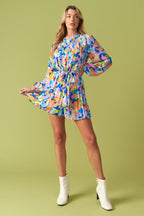 YES PLEASE WOVEN ROMPER
