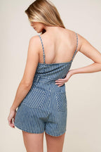KEEP IT STYLISH DENIM ROMPER