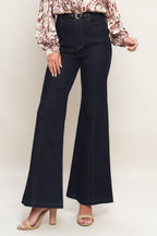 ICONIC FLARE DENIM PANTS
