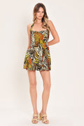 PALM MARKET WOVEN ROMPER