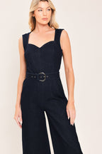 MODERN SWEETHEAR DENIM JUMPSUIT
