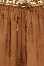 VINTAGE MANOR PALAZZO WOVEN PANTS