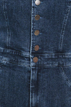 WESTBOUND BLUE SOUL DENIM JUMPSUIT