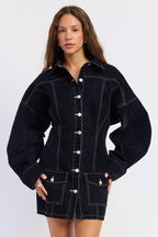 Giovanna Denim Mini Dress