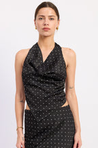 Lacey Halter Top
