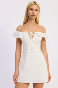 Grace Mini Off Shoulder Dress
