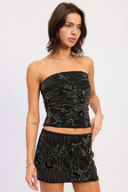 Iris Tube Top