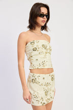 Iris Tube Top