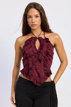 Calista Halter Top