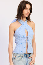 Zoey Halter Top