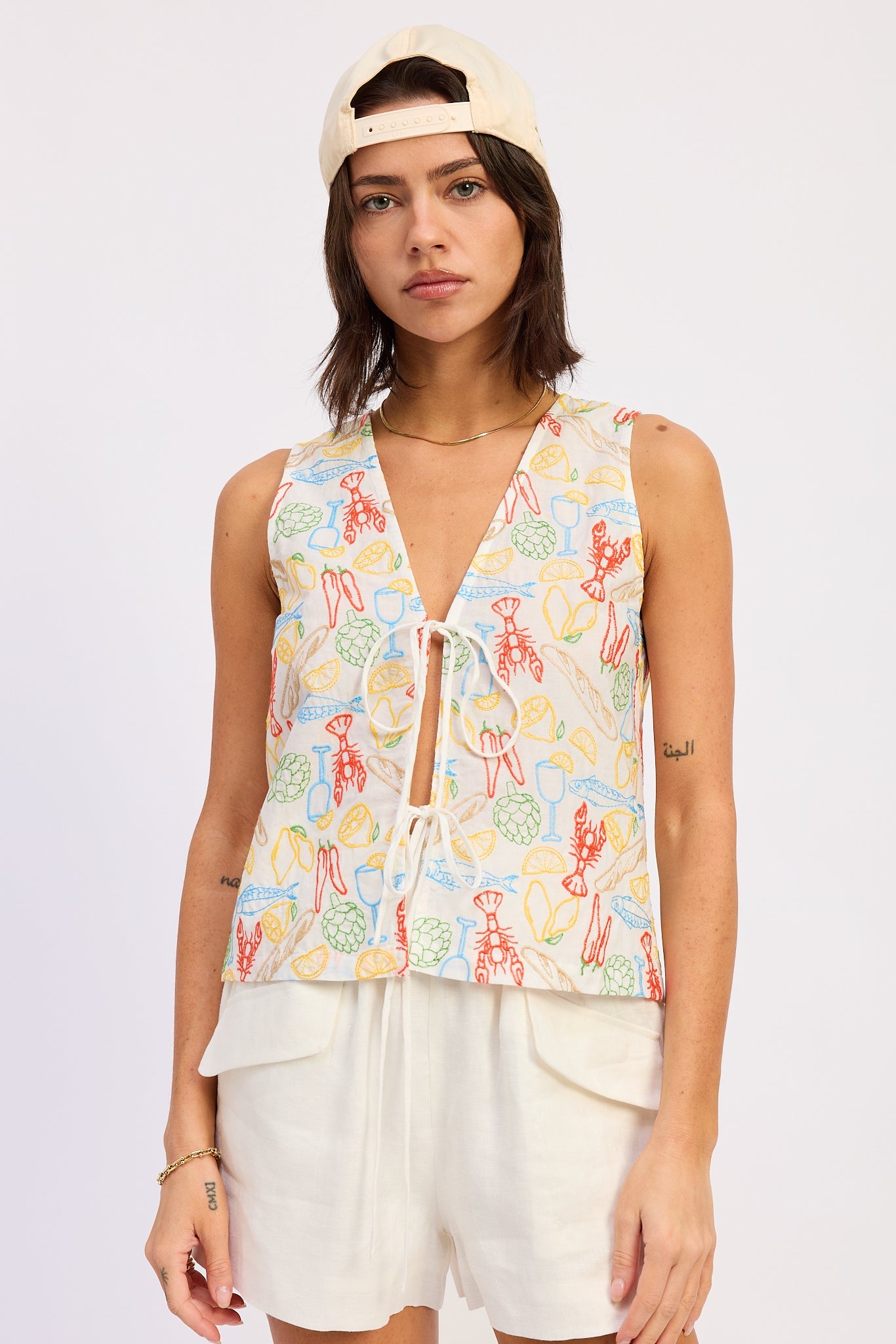 Onira Vest Top