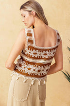 WISHFUL THINKING CROCHET TOP