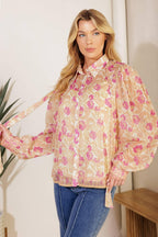 AGAINST THE ODDS WOVEN TOP