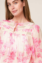 LAGOON DAYDREAMS WOVEN TOP