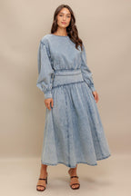 AMERICAN BLEND DENIM TOP