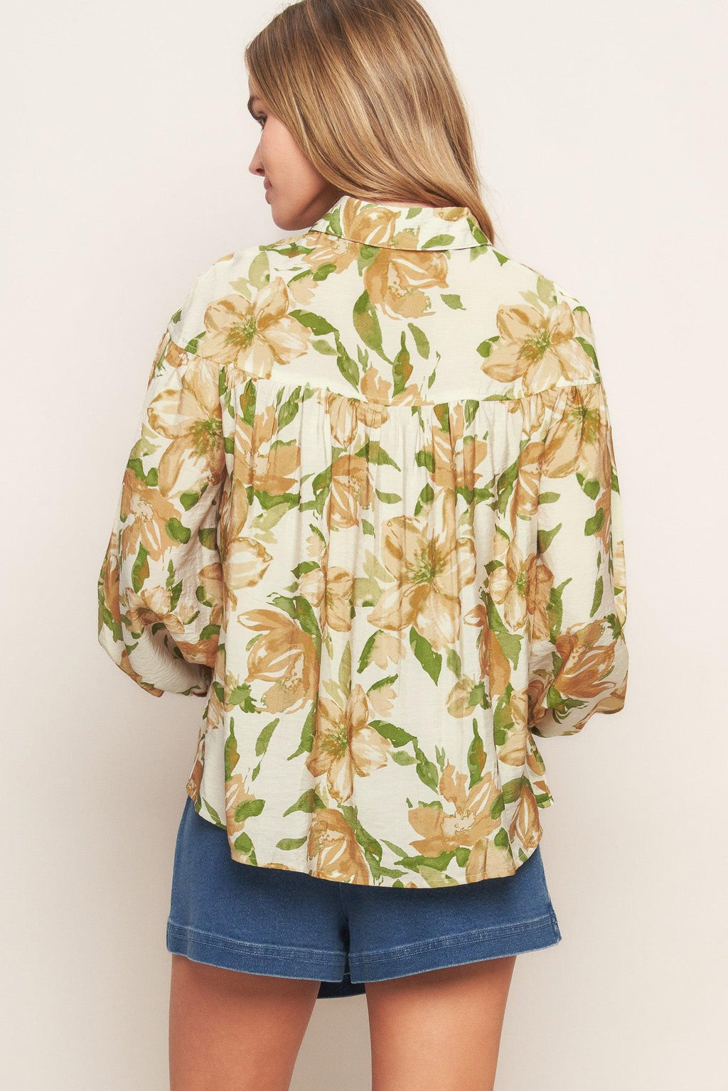 WILDFLOWER BREEZE WOVEN TOP