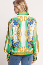 VINTAGE HEIRESS WOVEN TOP