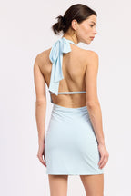 Yareli Halter Mini Dress