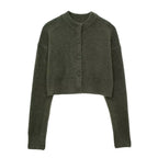 Women's Short Knit Cardigan