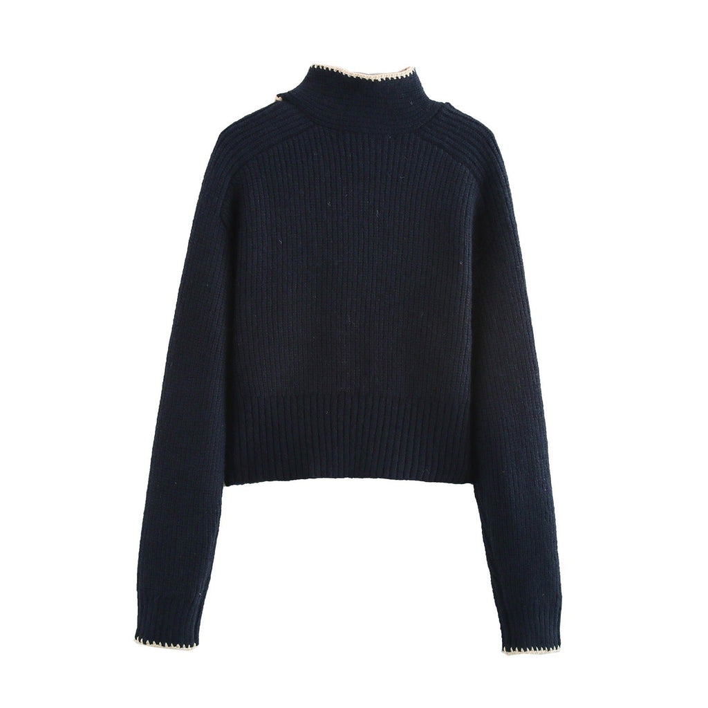 Sweet Bow Detail Knit Sweater