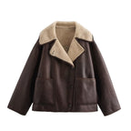 Reversible Fur & Leather Jacket