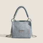 Design super soft bucket shoulder crossbody bag