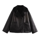 Reversible Fur & Leather Jacket