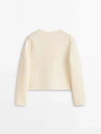 Women's Knitted Cardigan - Retro Long Sleeve Button Casual Top