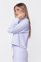 Anita Top (Blue Stripe)