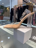 Basically Nude Clear Strap Block Heels – Comfortable & Stylish Footwear for Any Occasion