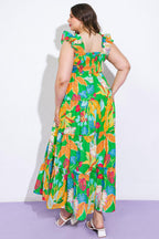 BEACH DATES WOVEN MAXI DRESS