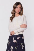 Dahlia Cardigan (White)