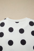 Aurelia Dot Short Sleeve Top Set