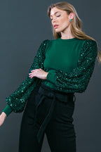 FEELING THE FUN SWEATER TOP