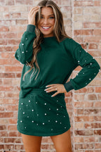 Rosie Elastic Waist Mini Skirt Set