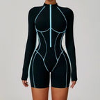 Tight Workout Clothes High-strength Sports Jumpsuit 9318