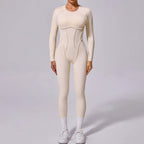 New Winter One-piece Sports Yoga Jumpsuit Backless Tight Jumpsuit