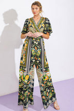 COASTAL BREEZE WOVEN JUMPSUIT