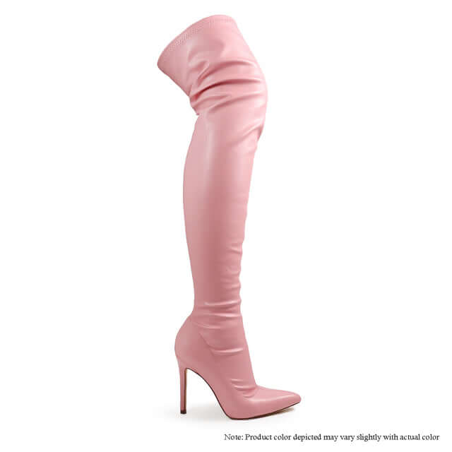 Gisele Boots Pink PU