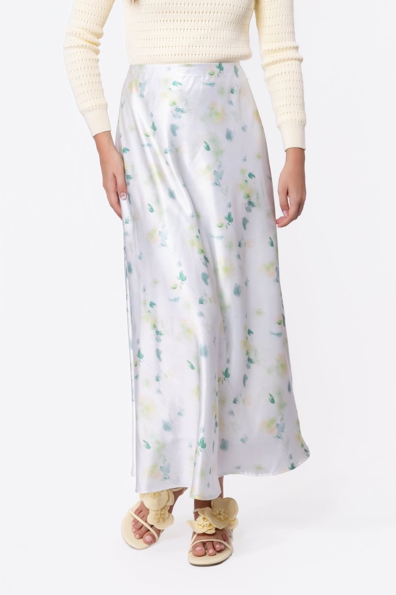 Lisa Skirt (Light Green Ground)