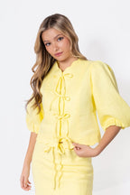 Molly Top (Light Yellow)