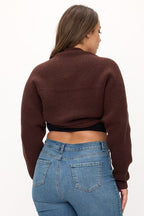 Plus Size Knit Shrug Cropped Cardigan | Everyday Layering Essential