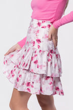 Tessa Skirt (Pink/White)